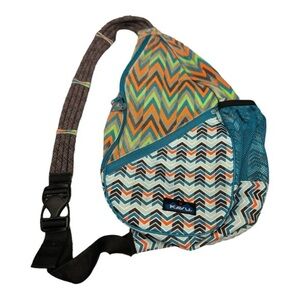 Kavu Rope Sling Bag Crossbody Hiking Bag Multi Color